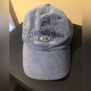 Blue New Orleans Baseball Cap